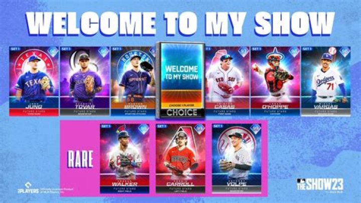 Welcome to my Show Choice pack: MLB The Show 23 Welcome To My Show Choice Pack
