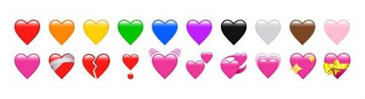 What Do The Colors Of Emoji Hearts Mean?