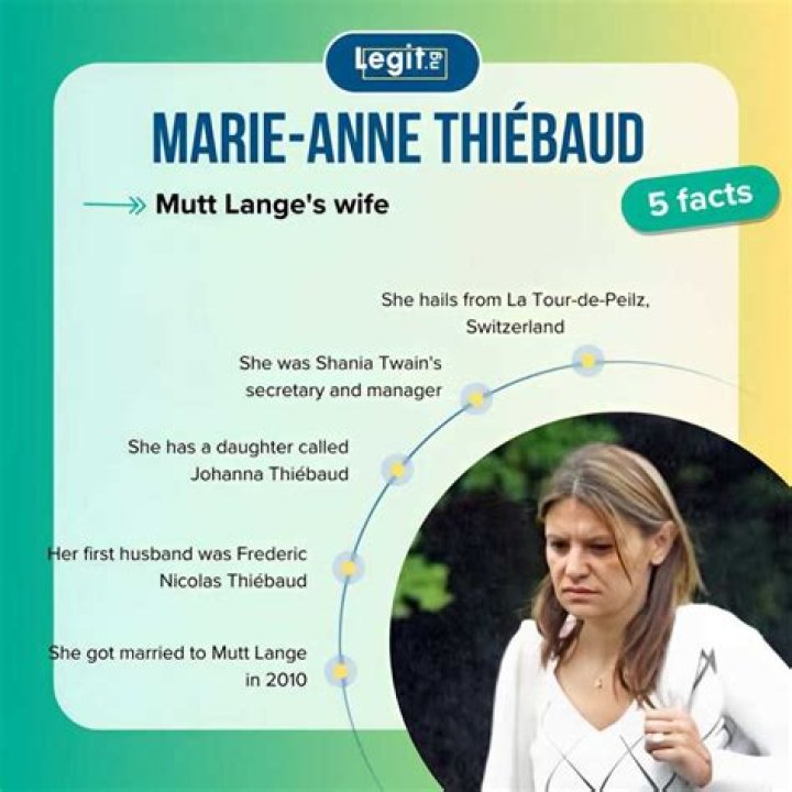 What Does Marie-Anne Thiébaud Do For A Living?