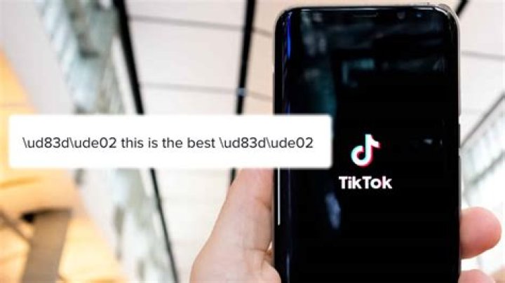 What does ud83d mean on TikTok? Strange glitch baffles users