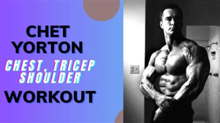 What is Chet Yorton's Natural Bodybuilding Workout Routine?