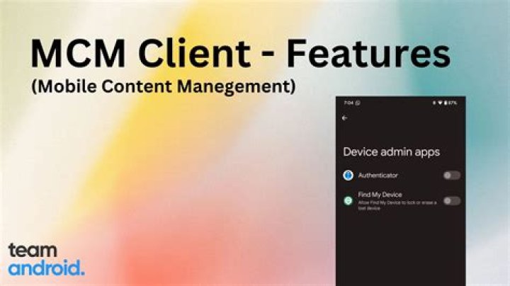 What is the MCM client?