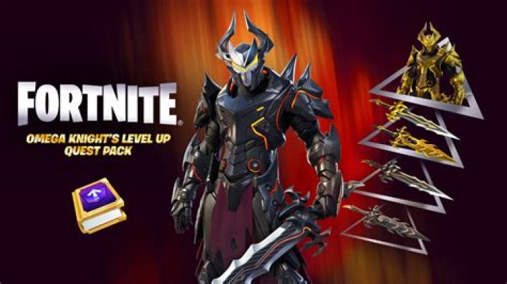 What is the Omega Knight's Level Up Quest Pack in Fortnite?