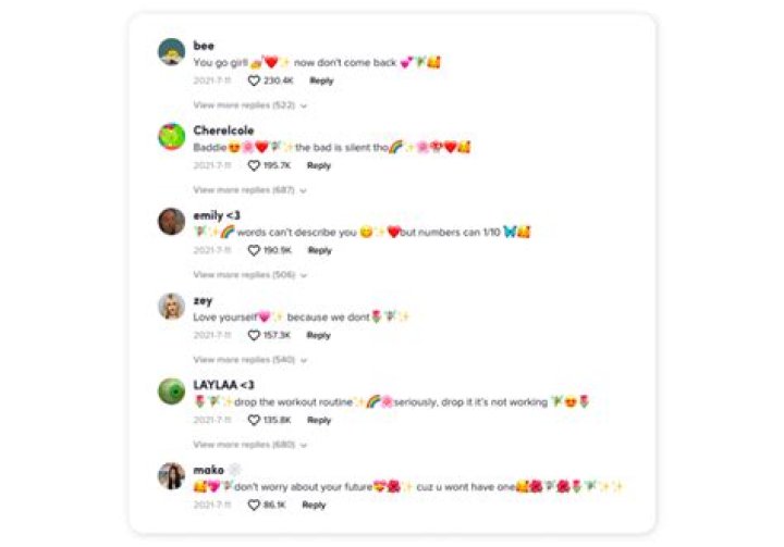 What is the world record for most comments on a TikTok?
