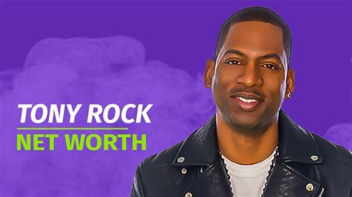 What is Tony Rock Net Worth 2024: Wiki, Real Name, Age, Height, Family