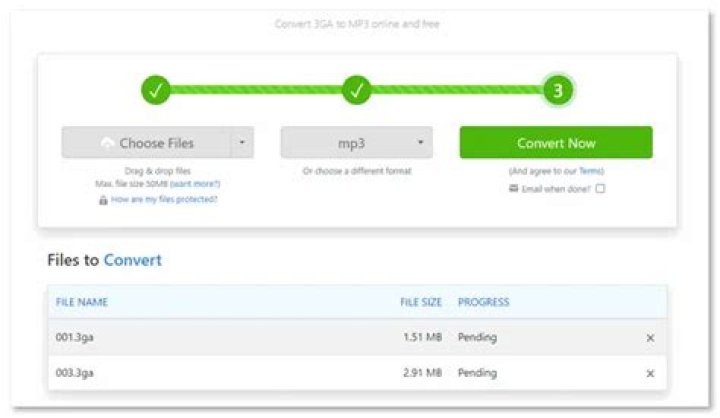 What software can convert 3GA files to MP3 files?