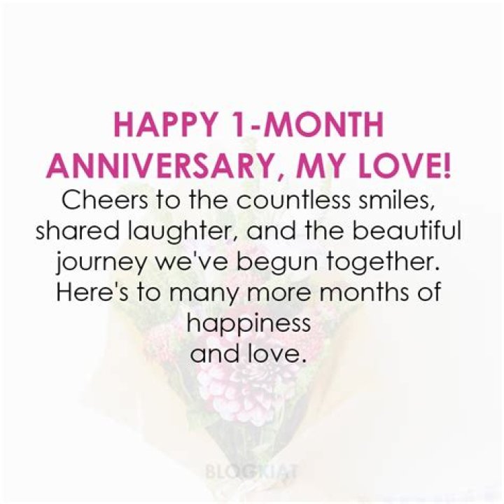 What To Do On One Month Anniversary: Celebrating Your First Milestone Together
