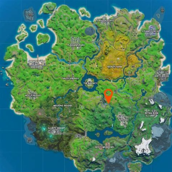 Where is Gorgeous Gorge Waterfall in Fortnite?