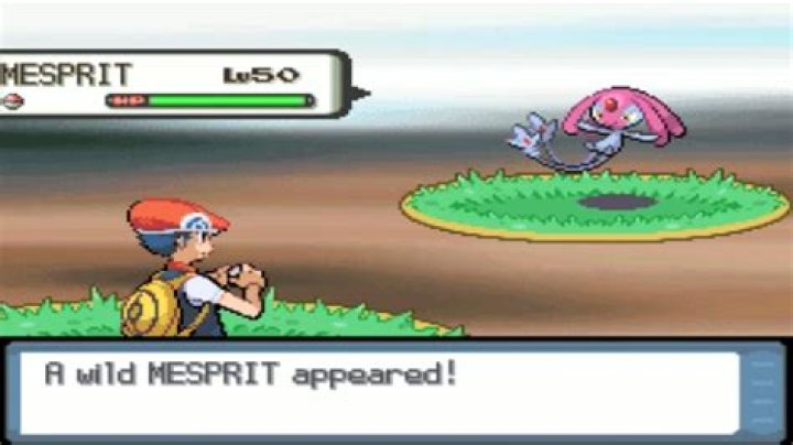 Where to find Mesprit in Pokemon Diamond & Pearl