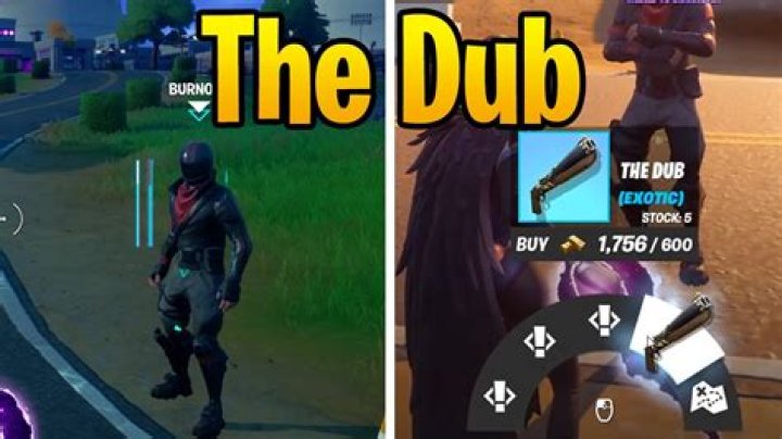 Where to find The Dub exotic in Fortnite Season 6