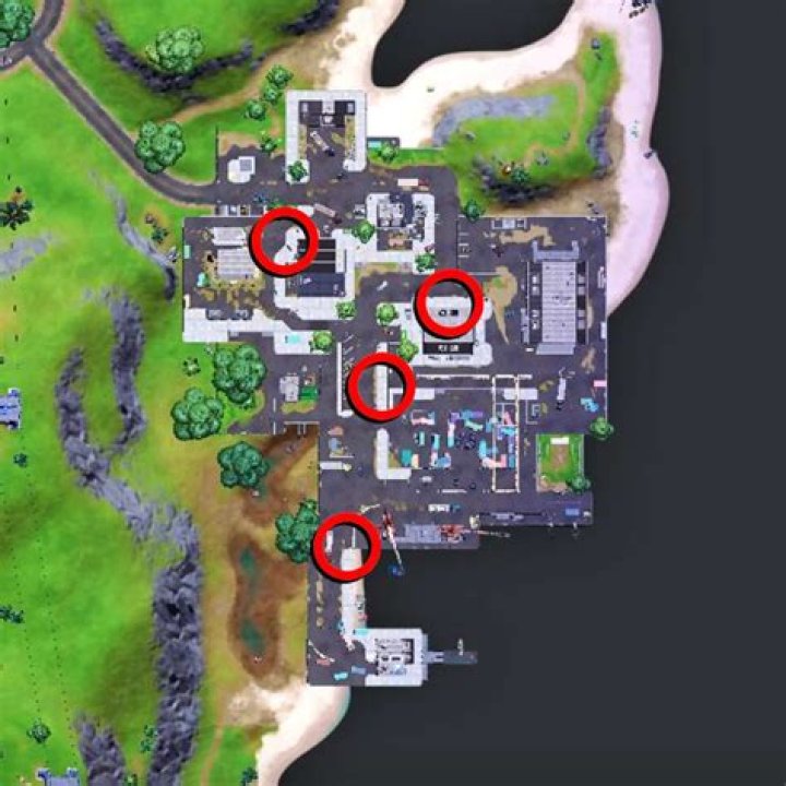 Where to place Warning Signs in Fortnite Week 14