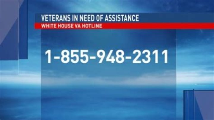White House VA hotline offers services, emotional support to US veterans