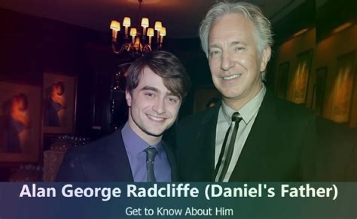 Who is Alan Radcliffe, Daniel Radcliffe's father?