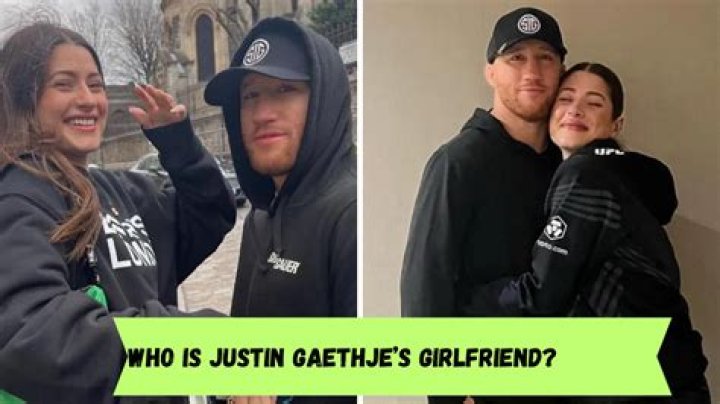 Who is Justin Gaethje's Girlfriend?
