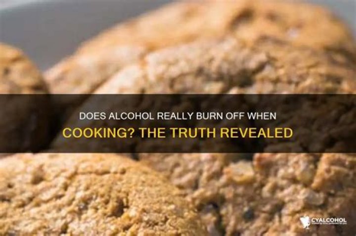 	WILL ALCOHOL BURN OFF IN COOKING?	