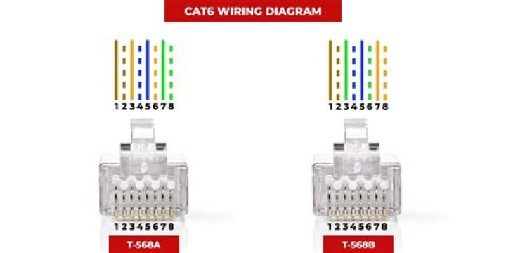 Wire a Cat6 Cable With This Wiring Diagram