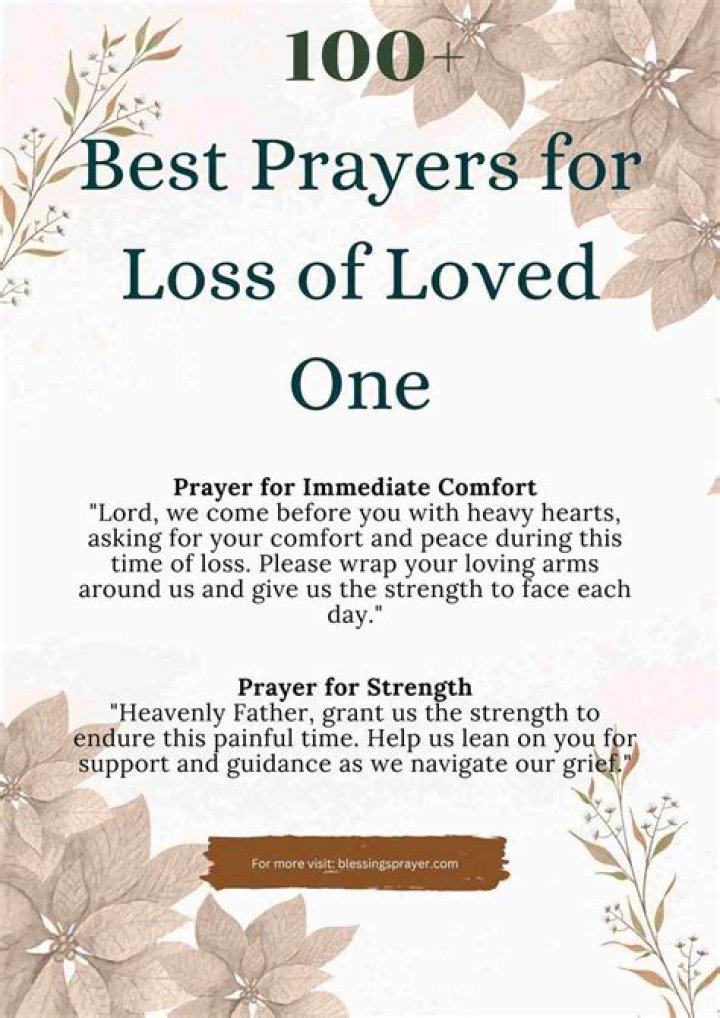 Words Of Encouragement For The Loss Of A Loved One