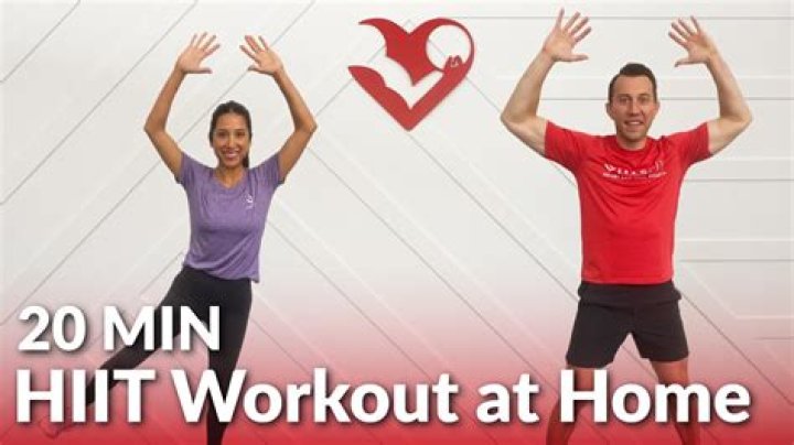 Work Out From Home | 20-Minute HIIT Workout