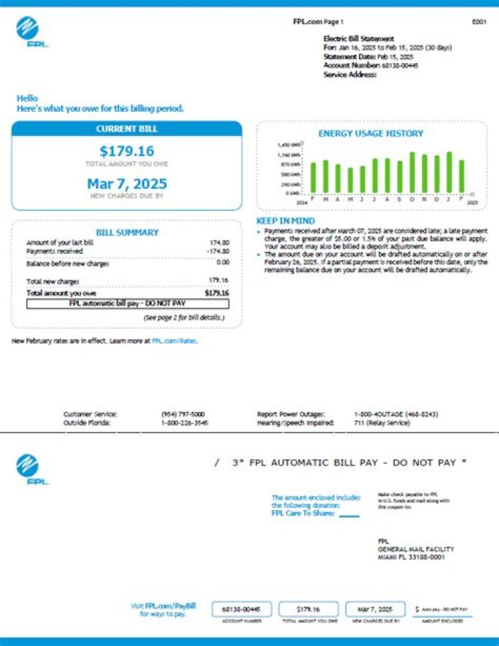 	Your monthly FPL bill will be 18% higher by 2025	