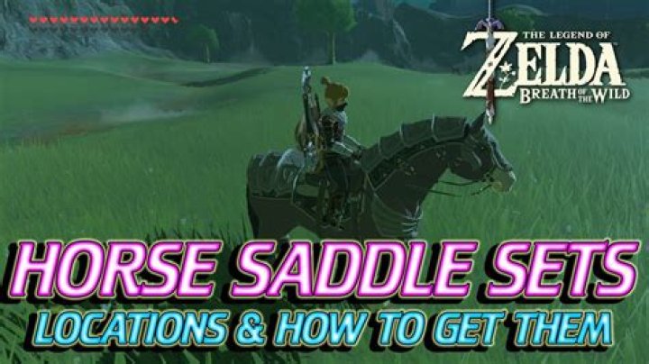 Zelda Breath of the Wild: How to Get a Saddle for Your Horse
